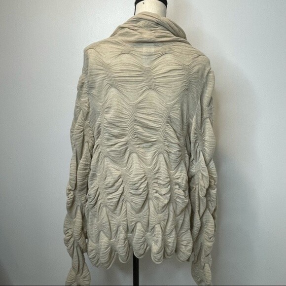 Diktons Barcelona Tiered Gathered Cardigan Size 6 - Picture 2 of 8